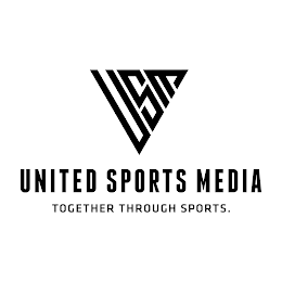 USM UNITED SPORTS MEDIA TOGETHER THROUGH SPORTS. logo