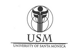 USM UNIVERSITY OF SANTA MONICA logo