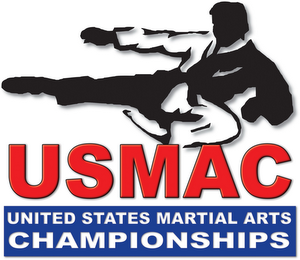 USMAC UNITED STATES MARTIAL ARTS CHAMPIONSHIPS logo