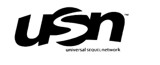 USN UNIVERSAL SEQUEL NETWORK logo