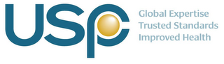 USP GLOBAL EXPERTISE TRUSTED STANDARDS IMPROVED HEALTH logo