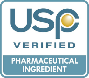 USP VERIFIED PHARMACEUTICAL INGREDIENT logo