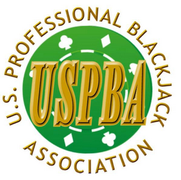 U.S.P.B.A.  US PROFESSIONAL BLACKJACK ASSOCIATION logo