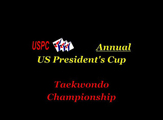 USPC ANNUAL US PRESIDENT'S CUP TAEKWONDO CHAMPIONSHIP logo