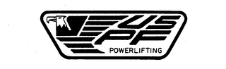USPF POWERLIFTING logo