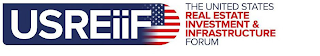 USREIIF THE UNITED STATES REAL ESTATE INVESTMENT & INFRASTRUCTURE FORUM logo