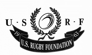 U.S.R.F. U.S. RUGBY FOUNDATION 1963 logo