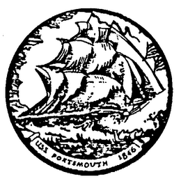 USS PORTSMOUTH 1846 logo