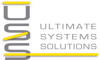 USS ULTIMATE SYSTEMS SOLUTIONS logo