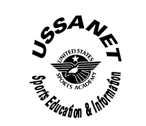 USSANET UNITED STATES SPORTS ACADEMY SPORTS EDUCATION & INFORMATION logo