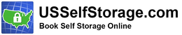 USSELFSTORAGE.COM BOOK SELF STORAGE ONLINE logo