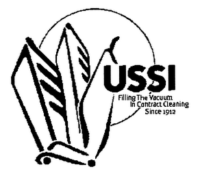 USSI FILLING THE VACUUM IN CONTRACT CLEANING SINCE 1912 logo