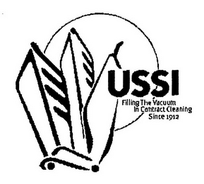 USSI FILLING THE VACUUM IN CONTRACT CLEANING SINCE 1912 logo