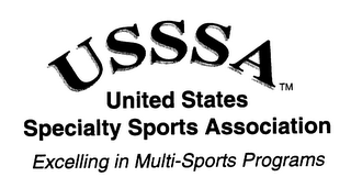 USSSA UNITED STATES SPECIALTY SPORTS ASSOCIATION EXCELLING IN MULTI-SPORTS PROGRAMS logo