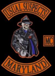 USUAL SUSPECTS MARYLAND MC logo