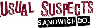USUAL SUSPECTS SANDWICH CO. logo