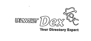 USWEST DEX YOUR DIRECTORY EXPERT logo