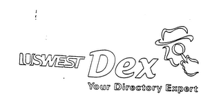 USWEST DEX YOUR DIRECTORY EXPERT logo