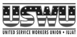 USWU UNITED SERVICE WORKERS UNION  IUJAT logo
