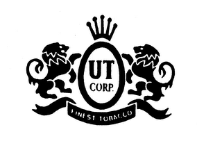 UT CORP. FINEST TOBACCO logo