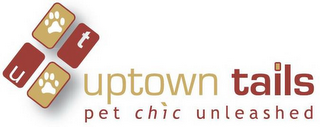 UT UPTOWN TAILS PET CHIC UNLEASHED logo