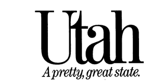 UTAH A PRETTY, GREAT STATE. logo