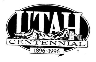 UTAH CENTENNIAL 1896-1996 logo