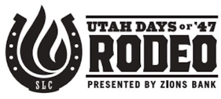 UTAH DAYS OF '47 RODEO PRESENTED BY ZIONS BANK SLC logo