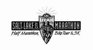 UTAH SALT LAKE CITY MARATHON HALF MARATHON, BIKE TOUR & 5K logo