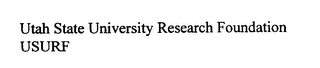 UTAH STATE UNIVERSITY RESEARCH FOUNDATION USURF logo