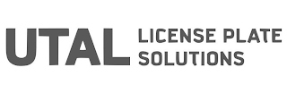 UTAL LICENSE PLATE SOLUTIONS logo