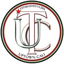 UTC UPTOWN CALI ESTABLISHED 1.4.2014 logo