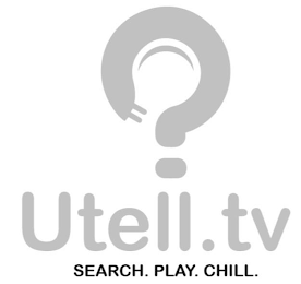 UTELL.TV SEARCH. PLAY. CHILL. logo