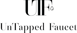 UTF UNTAPPED FAUCET logo