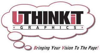 UTHINKIT GRAPHICS BRINGING YOUR VISION TO THE PAGE! logo