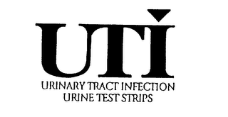 UTI URINARY TRACT INFECTION URINE TEST STRIPS logo