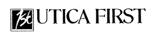 UTICA FIRST logo