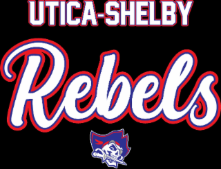UTICA-SHELBY REBELS logo