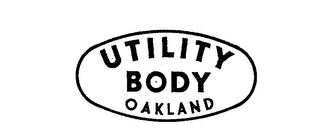 UTILITY BODY OAKLAND logo