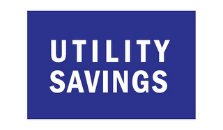 UTILITY SAVINGS logo
