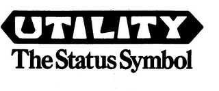 UTILITY THE STATUS SYMBOL logo