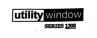 UTILITY WINDOW SERIES 1300 logo