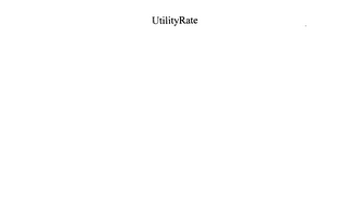 UTILITYRATE logo