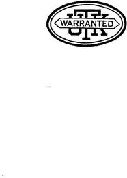 UTK WARRANTED logo