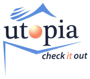 UTOPIA CHECK IT OUT logo
