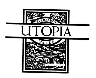 UTOPIA SPARKLING WATER logo