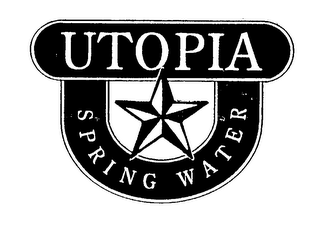 UTOPIA SPRING WATER logo