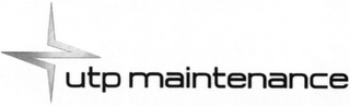 UTP MAINTENANCE logo