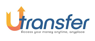UTRANSFER ACCESS YOUR MONEY ANYTIME, ANYPLACE logo
