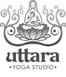 UTTARA ·YOGA STUDIO· logo